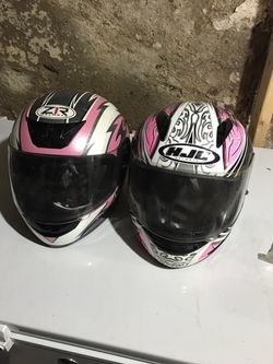 Female motorcycle helmet