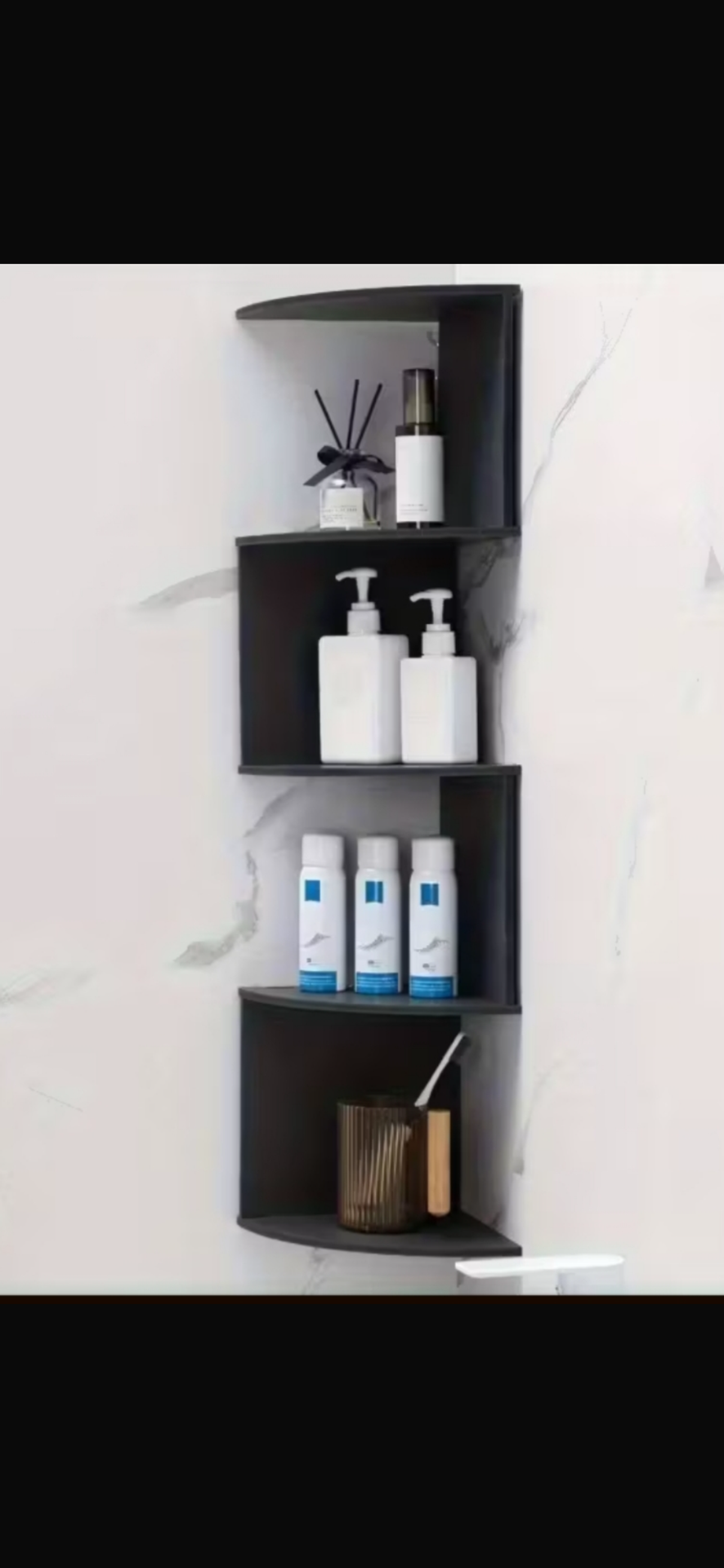 5 Tier Shelf, Wall Corner Organizer