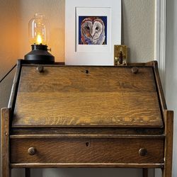 Vintage secretary desk