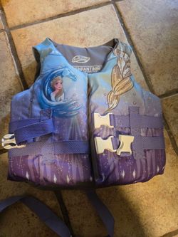 Infant frozen elsa life jackett