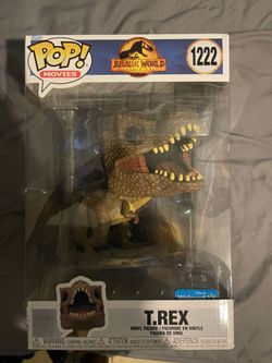 Jumbo Jurassic Park T Rex Funko Pop