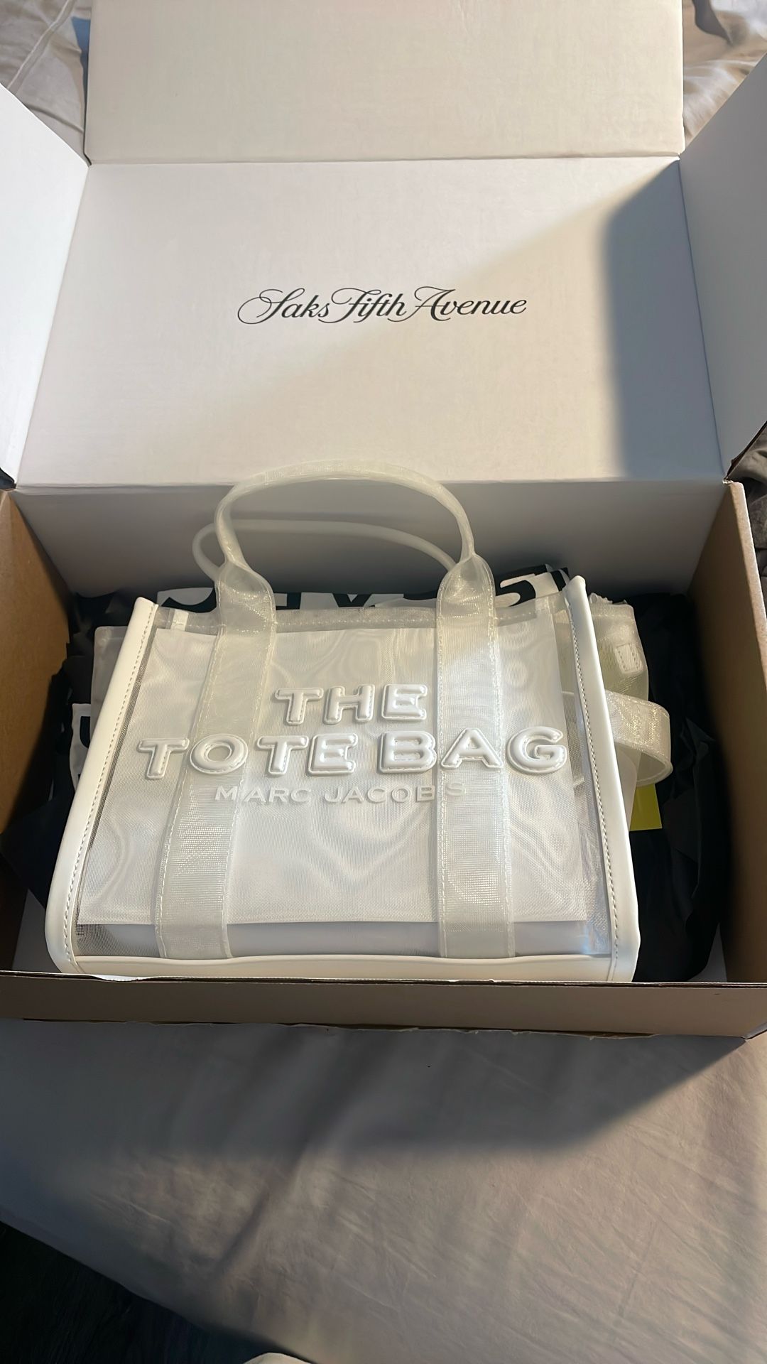 The tote bag, Mark Jacob