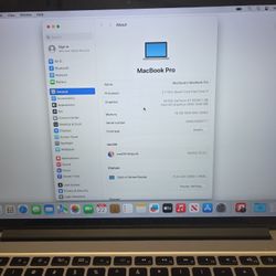 Macbook Pro 15" i7 16Ram (contact info removed) camera wifi sequoia-Office charger & good battery