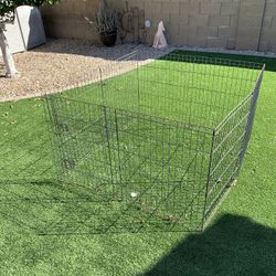 Dog Pen With A Door
