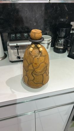 Wrapped Decorative Decanter 