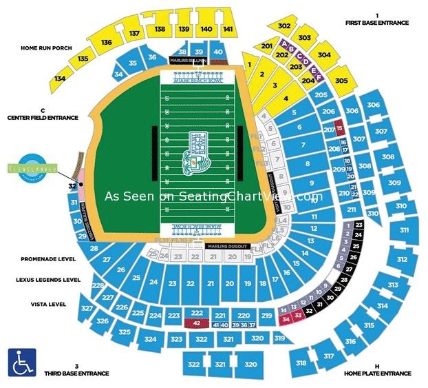 4 Miami Hurricanes vs FIU Row 1 Tickets 11/23