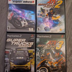 PlayStation 2 4 Game Racing Bundle