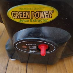 Green Power Juice Extractor 
