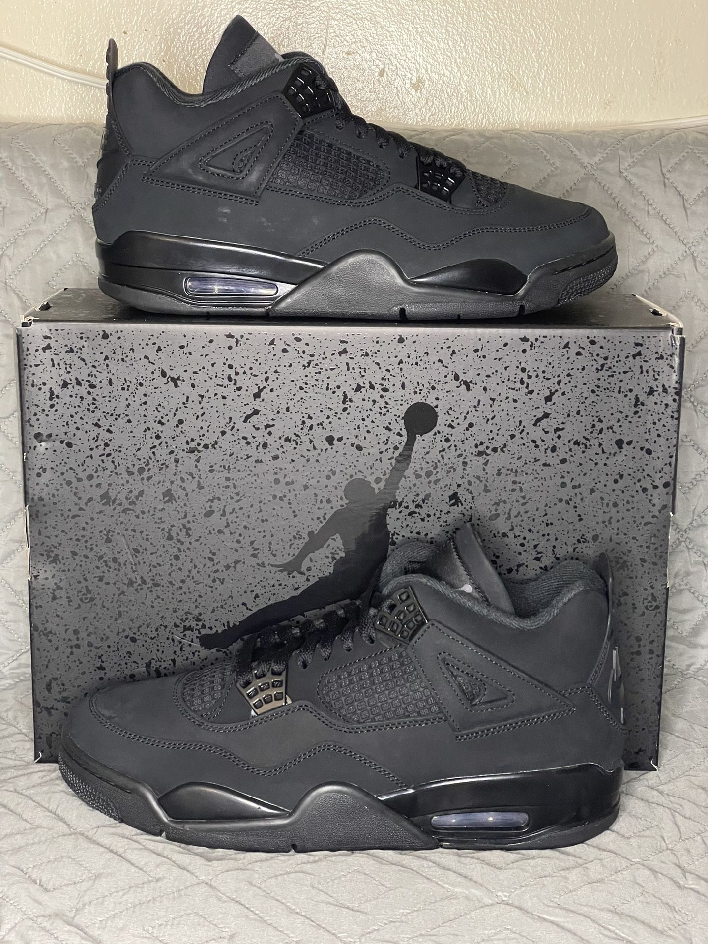 Air Jordan 4 Retro ‘Black Cat’ 2025 (Men Size 10)