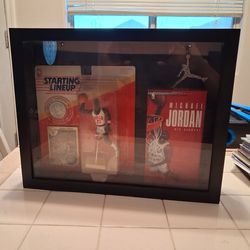 Michael Jordan display case