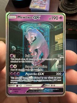 Mewtwo GX secret rare