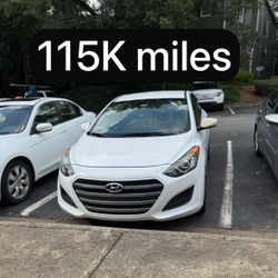 Hyundai Elantra GT 2016/115k Miles/clean Title