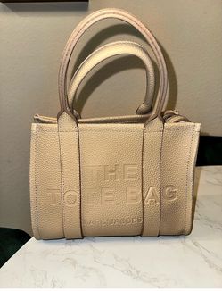 Marc Jacobs The Tote Bag – Beige Leather