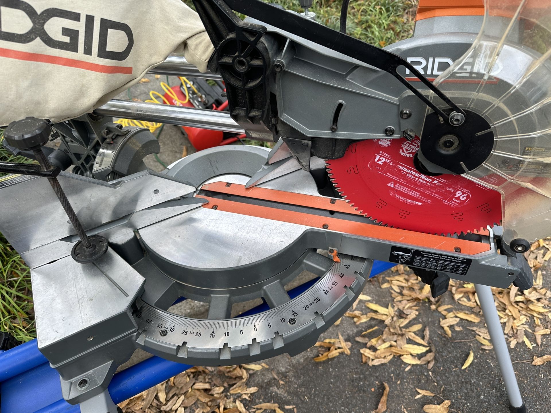 Rigid 12” Miter Saw