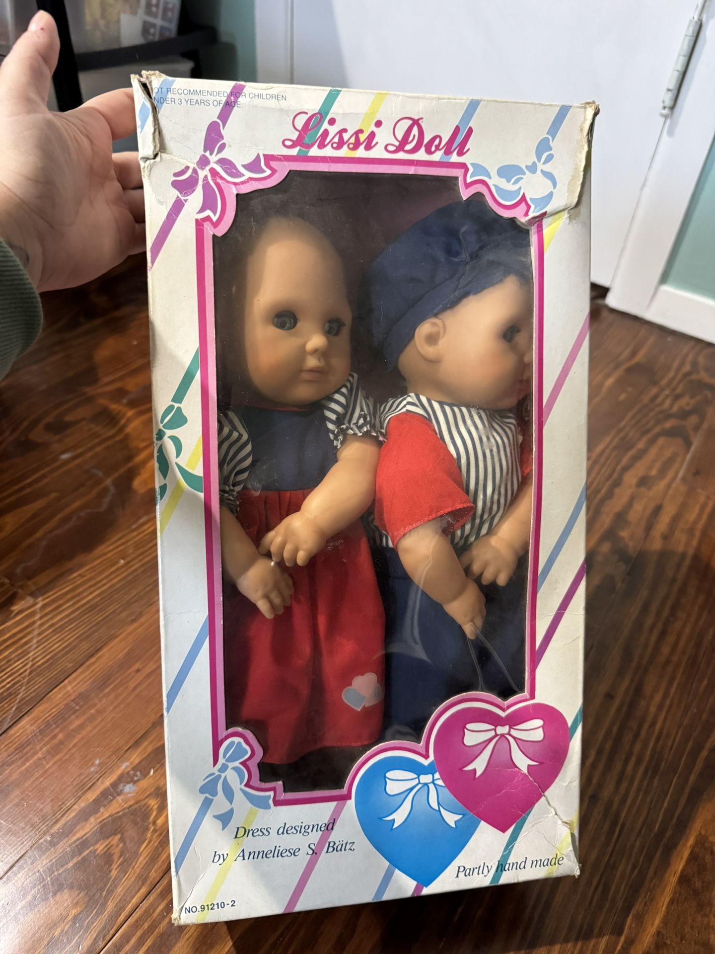 Vintage Lissi Two Hearts Collection Girl & Boy Twins 15