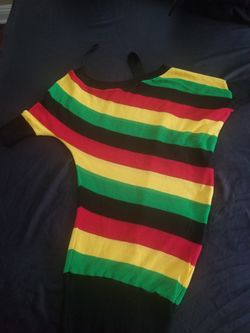 LADIES RASTA KNIT TOP