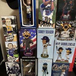 Dodgers Quakes LA Kings Bobbleheads 