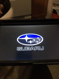 Subaru car radio