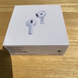 Brand New Apple AirPods 4th Generation With Active Noise Cancellation (ANC)