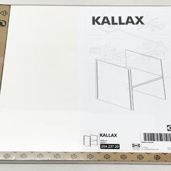White KALLAX Shelves 