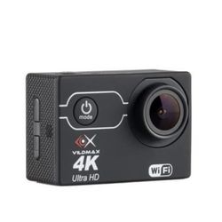 4K WIFI HD Sports Action Camera, Waterproof,2 Batteries,22 accessories&Travel Bag