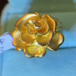 24k REAL PURE PAWNABLE HONGKONG GOLD RING