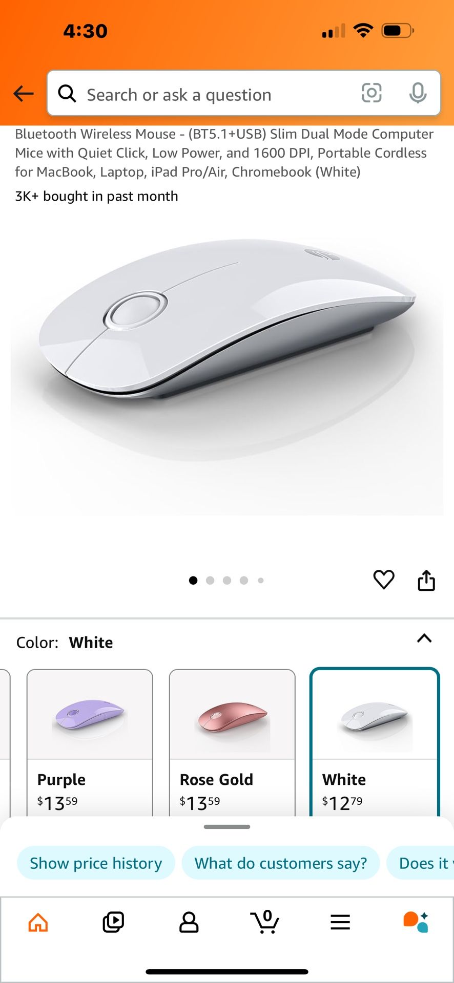New Slim Wireless Mouse