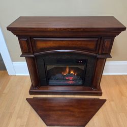 Electric Fireplace Cabinet (and TV Stand)