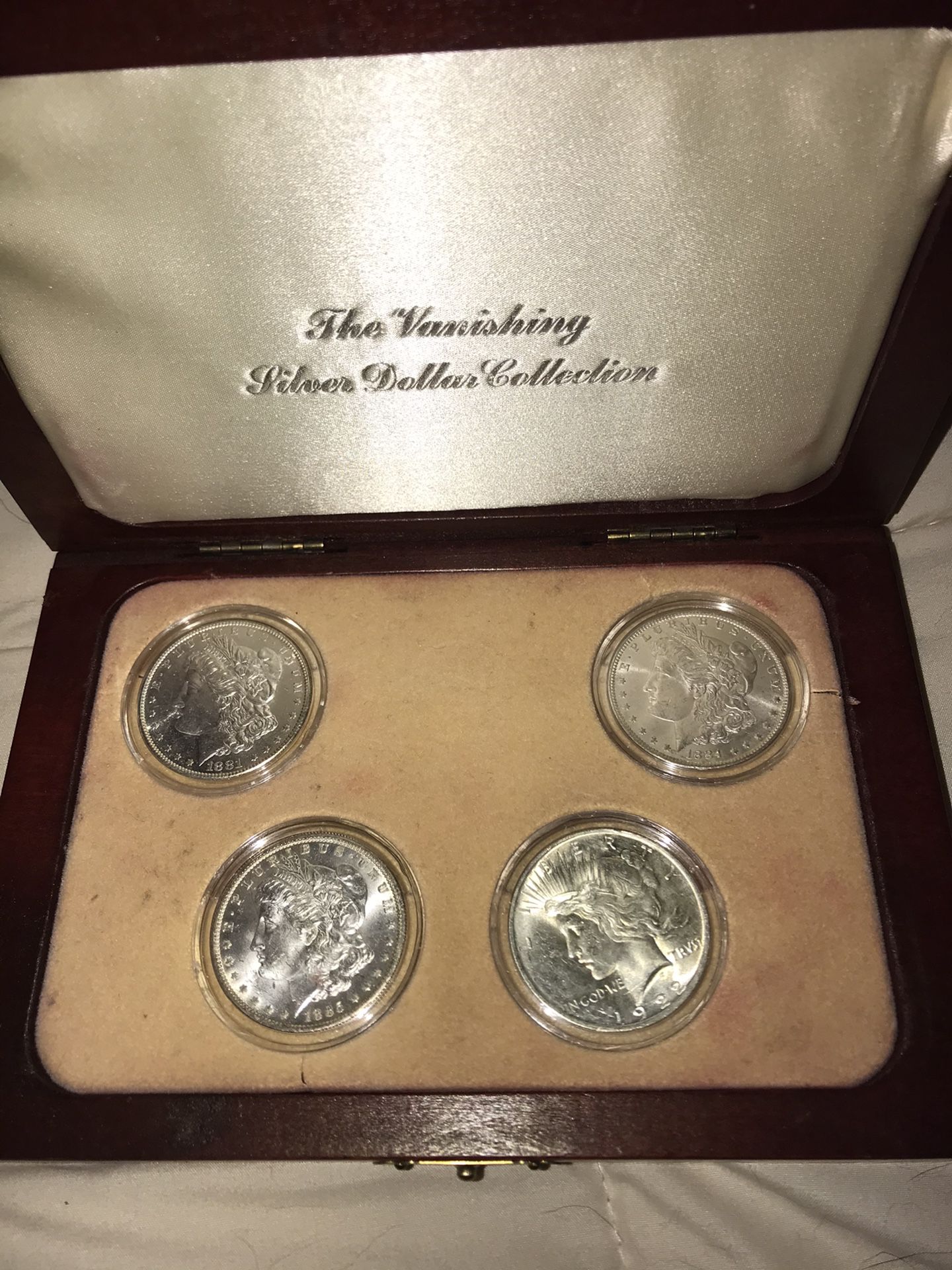 The vanishing silver dollar collection
