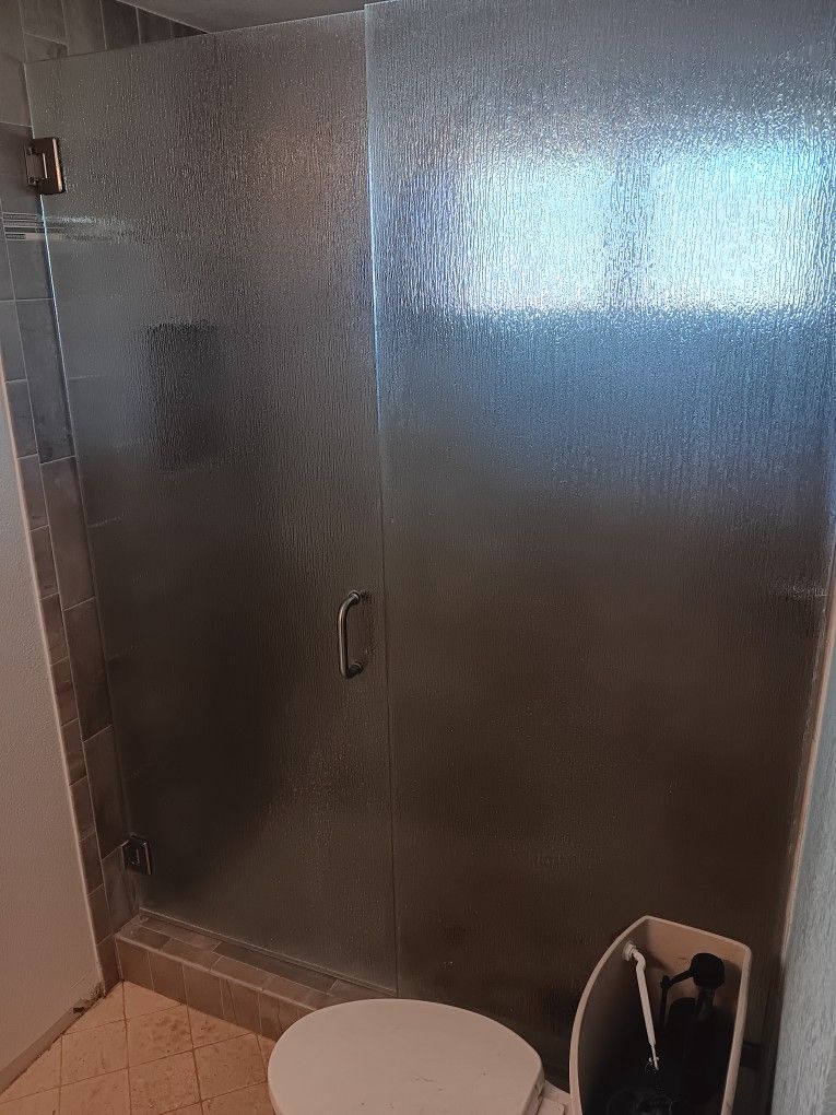 Bathroom Glass Shower Door.
