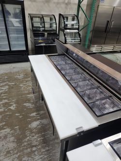 ❄️NSF Salad/Sandwich Prep Table 61" (Mesa de Preparación de Ensaladas/Sándwiches)