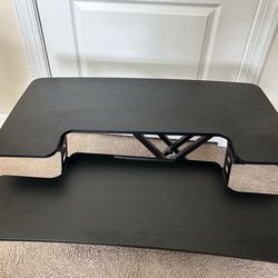 Flexispot standing desktop.