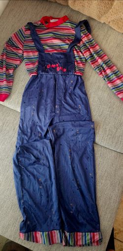 Kids Chucky Good Guy Halloween Costume size medium 8/10