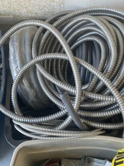 Assorted Electrical Parts $50 Per Tub For Parts Flex And Carlon