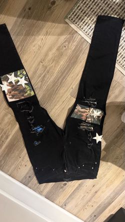 Amir & DSquared SJeans with Distressed Pockets