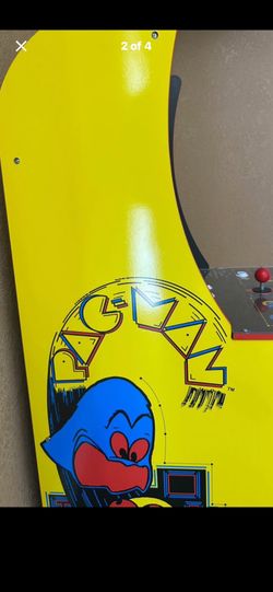 PAC man 1 up arcade game
