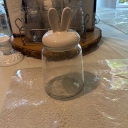 Bunny Candy Jar 