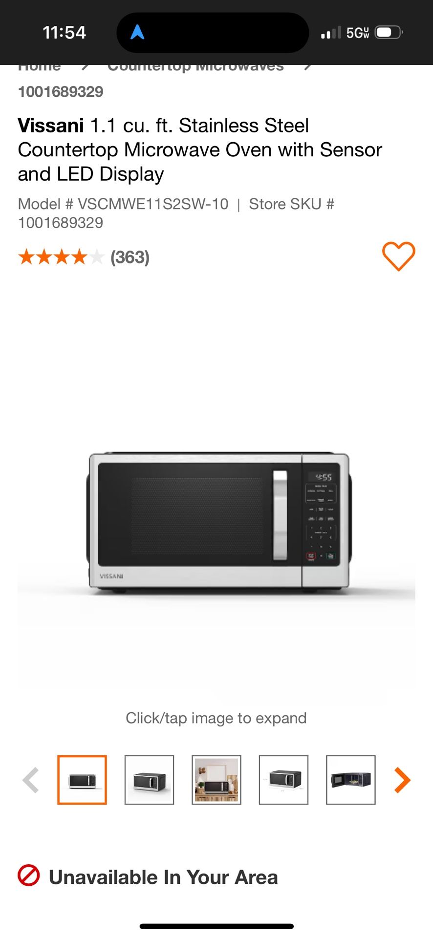Countertop Microwave