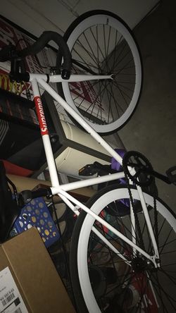 Fixie fixed gear bike bicycle