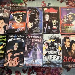 35 Horror And Miscellaneous VHS Lot 