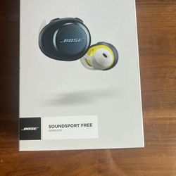 Bose SoundSport Free Wireless Headphones - New, Unused