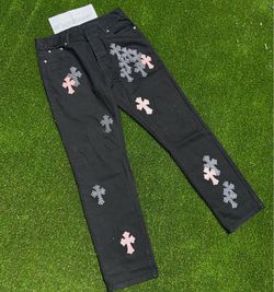 Black cross jeans