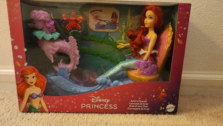 The little mermaid princess Ariel chariot