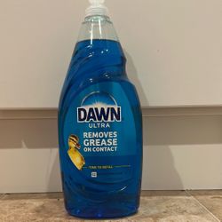 Large 38 oz Dawn dish soap 