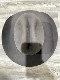 Rodeo King Felt Hat Beaver 7 X Dark Gray size 7