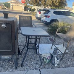 Free Smoker & Patio Furniture