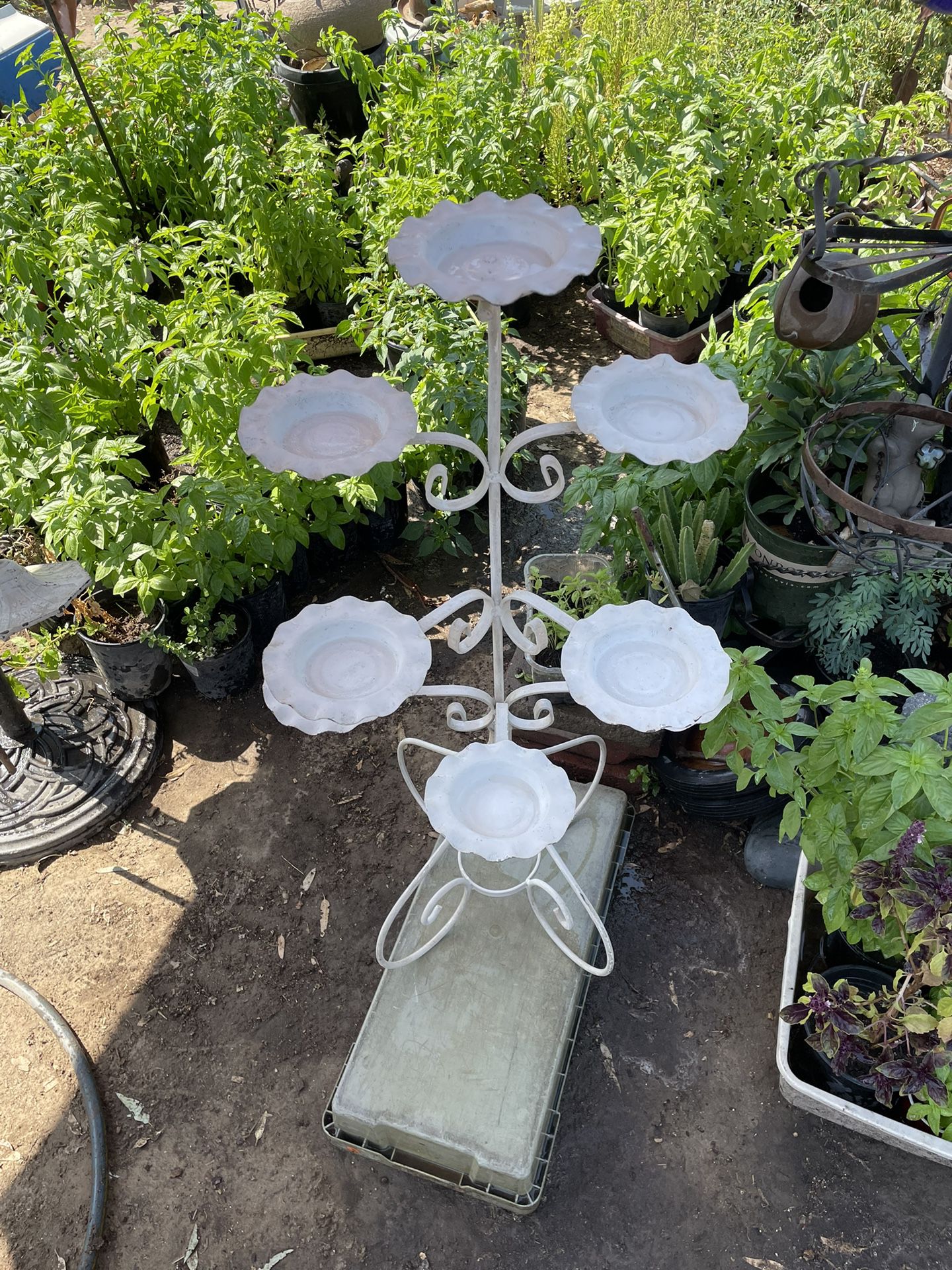 Antique Plant Stand/Candle Holder 