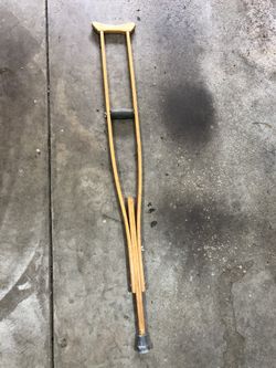 Crutch, Wood Crutch
