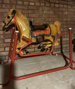 Vintage Wonder spring rocking horse