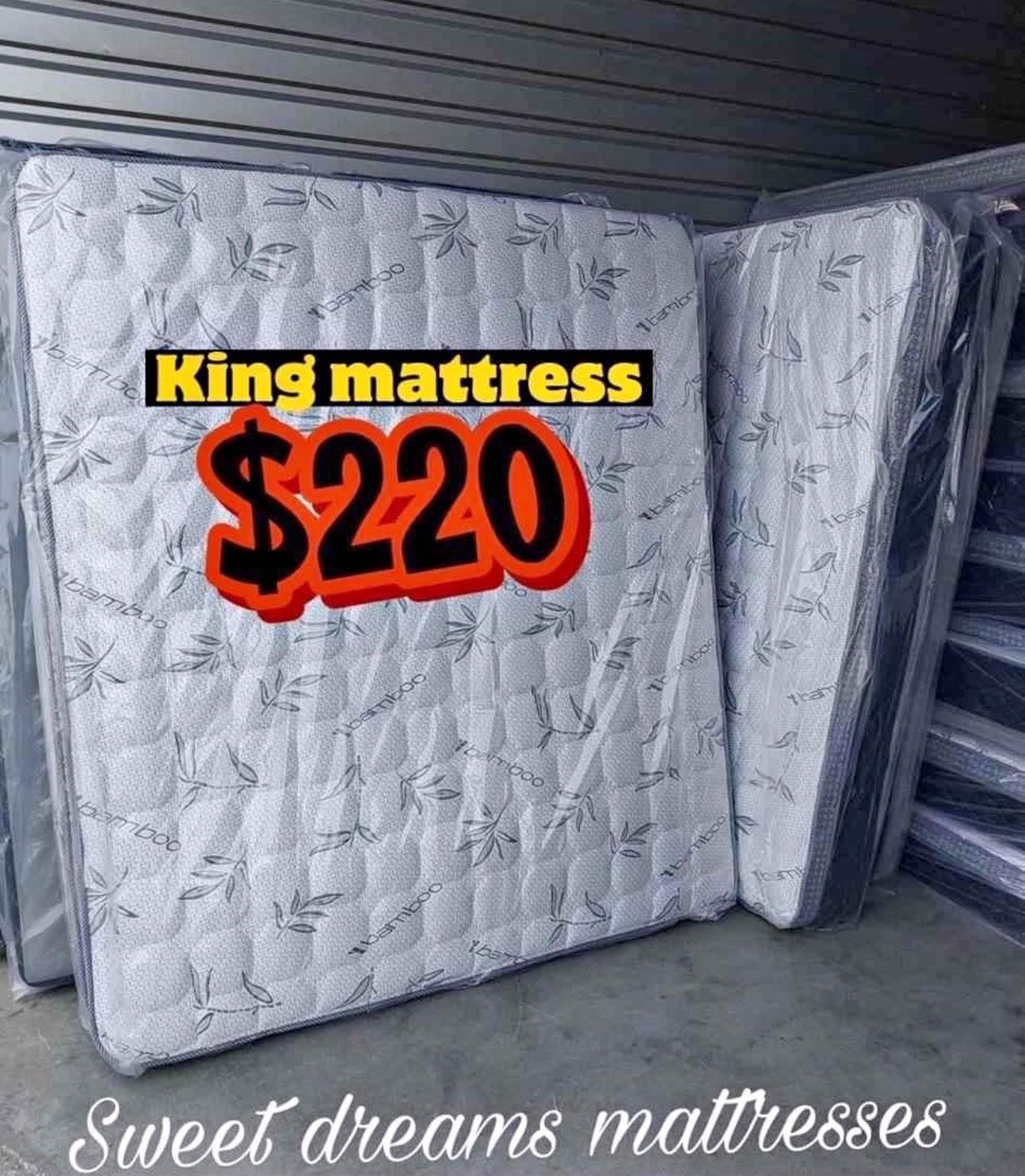 King Size Pillow Top Mattress Only